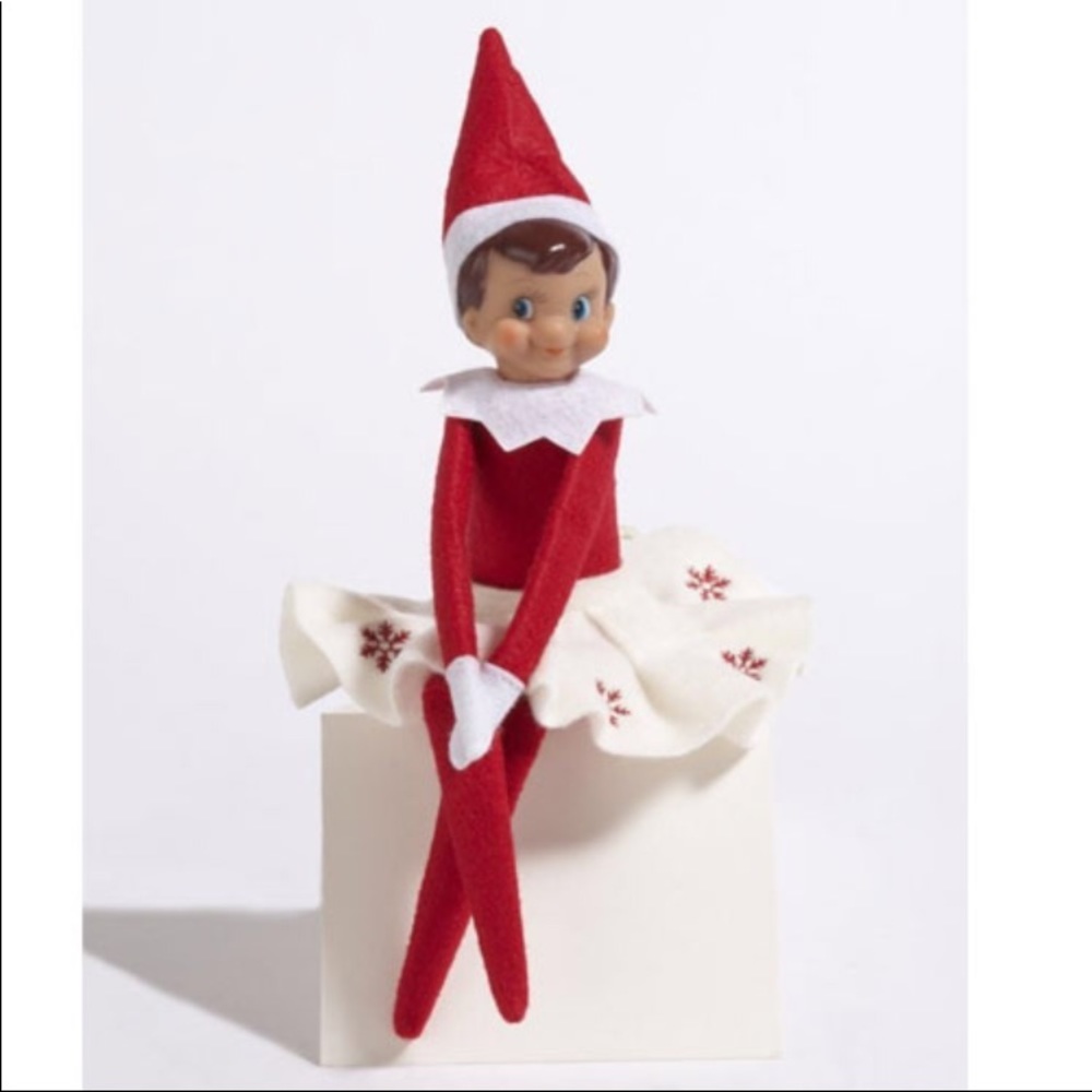 Elf on the shelf “SCOUT ELF SKIRT”original outfit